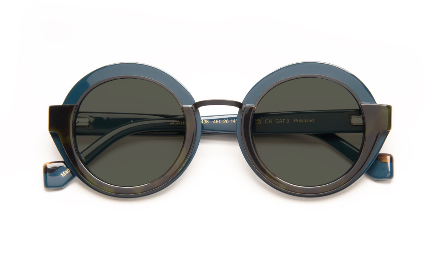 Agatha C4498 Teal/Tortoiseshell