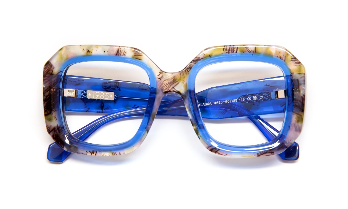 Alaska C4325 Green Floral/Azure Blue