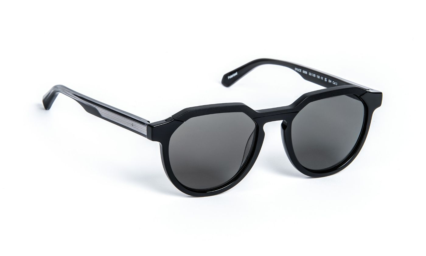 Bruce C0008 Aluminium Black/Acetate Black/Gray Ar