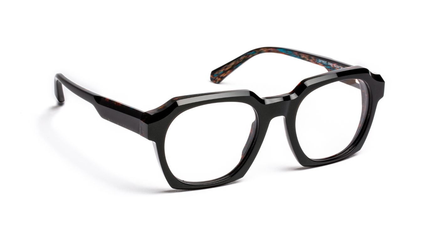 Detroit C0092 Black/Blue Tortoiseshell Red