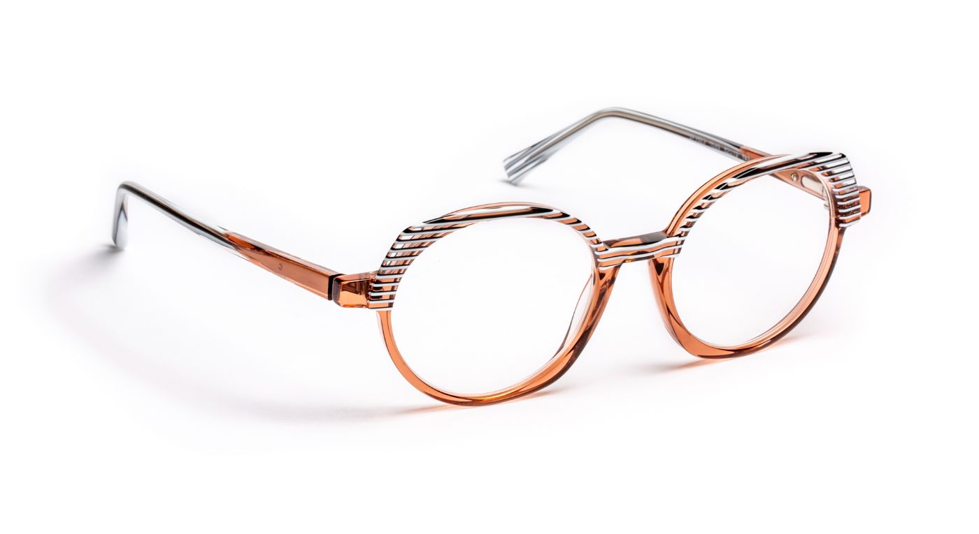 JF1523 C1089 Brown Soft/Striped Black White