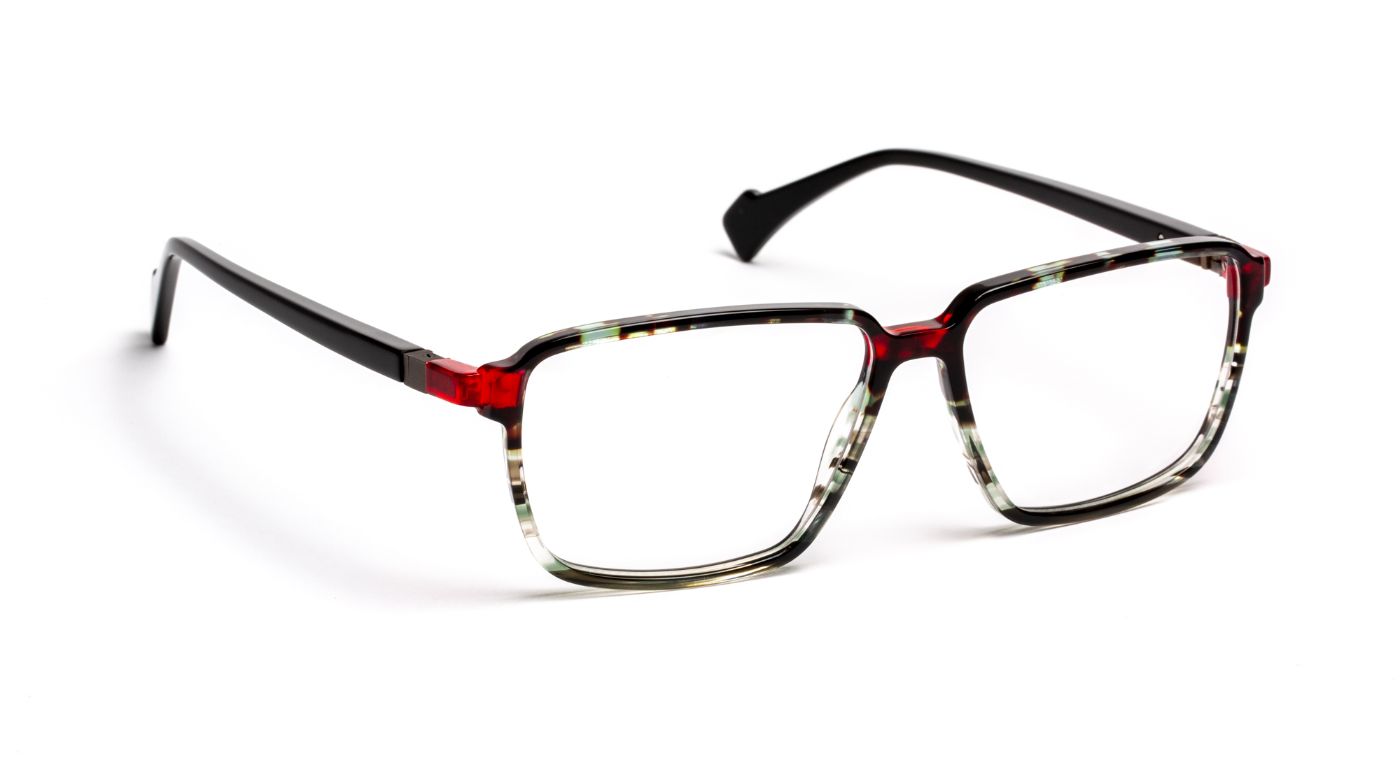 JF1526 C9530 Gradient Tortoiseshell/Red/Black