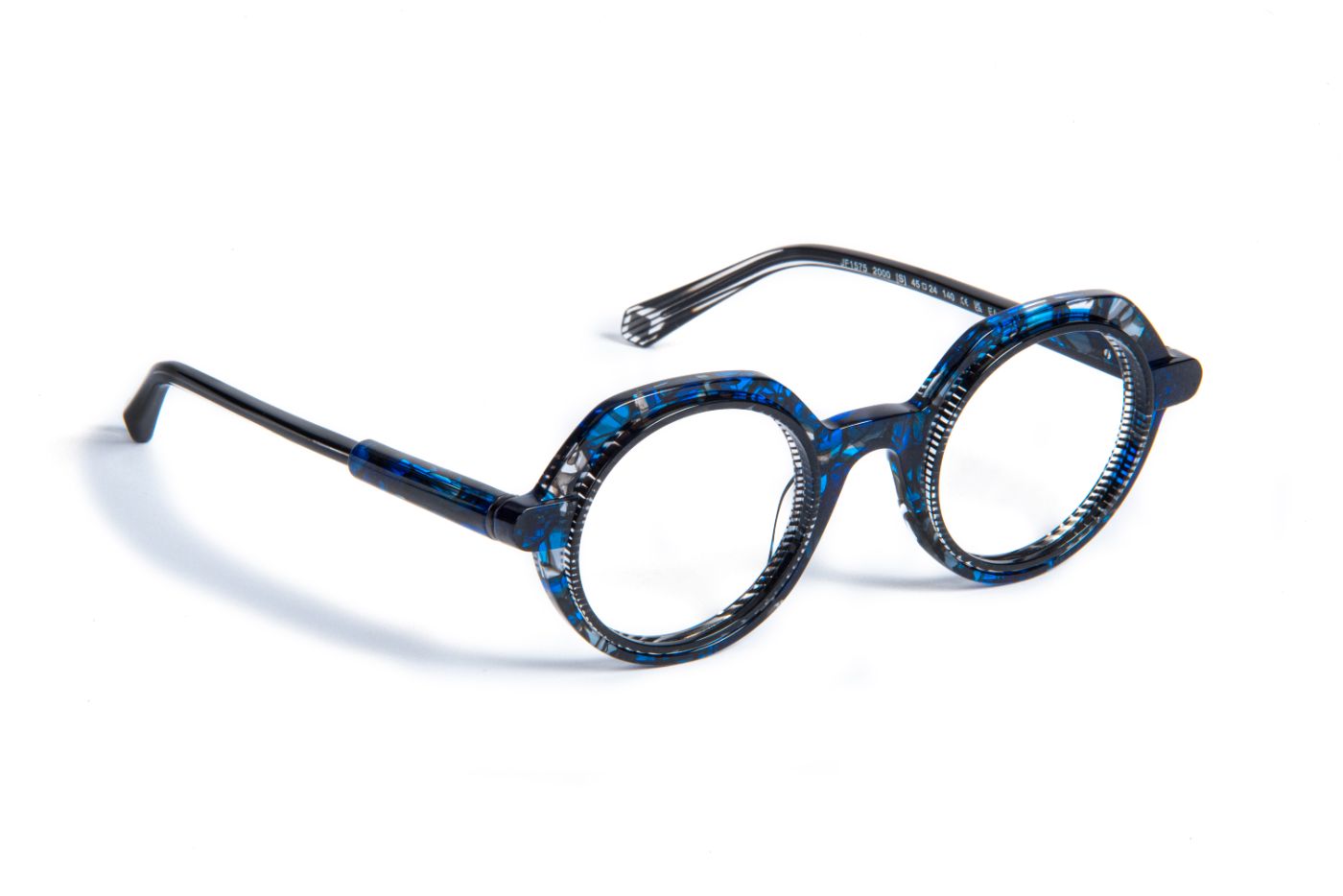 JF1575 C2000 Blue Tortoiseshell/Striped Black