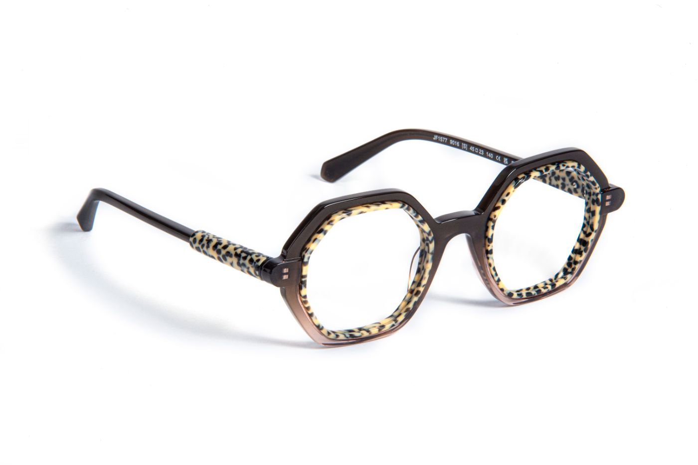 JF1577 C9016 Gradient Brown/Leopard