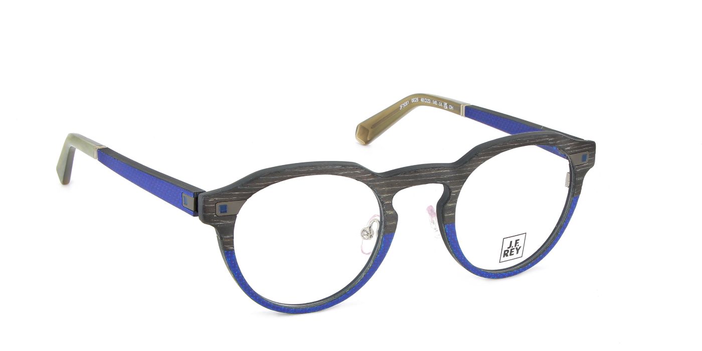 JF3081 C0028 Wood Gray/Fiber Aluminium Blue