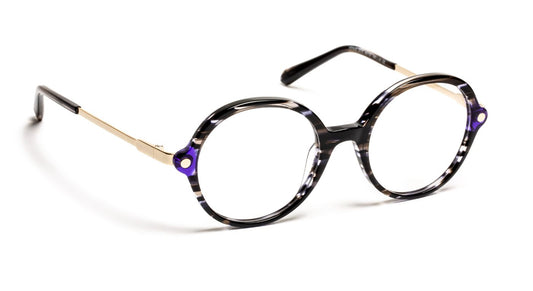 Venus C0078 Black Striped/Purple Dark