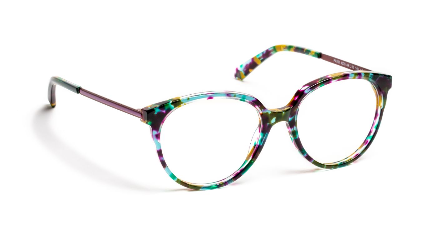 PA101 C4570 Tortoiseshell Green/Cherry/Purple