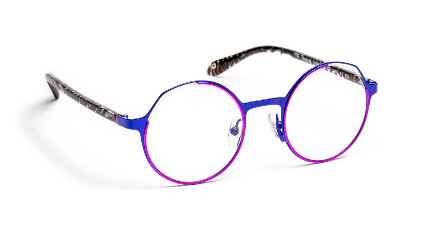 PM088 C7029 Purple Shiny/Navy Satin