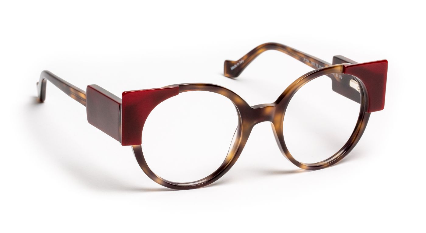 JF1564 C9836 Tortoiseshell/Burgundy