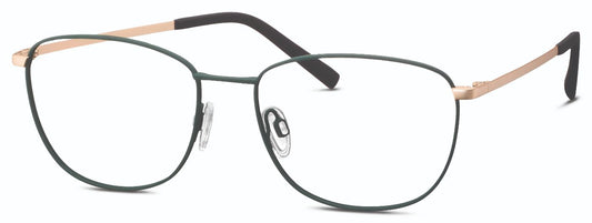 980000 C40 Dark Green Matte/Rose Gold Matte
