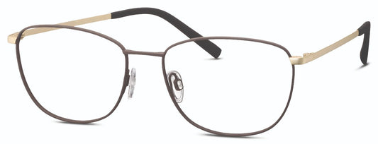 980000 C60 Dark Brown Matte/Gold Semi-Matte