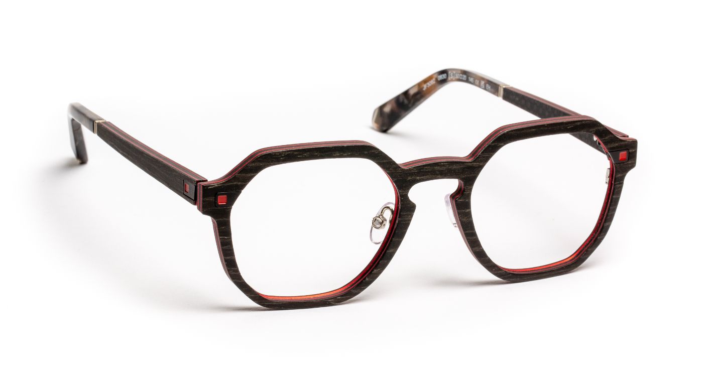 JF3082 C0830 Cypres Black/Carbon/Aluminium Red