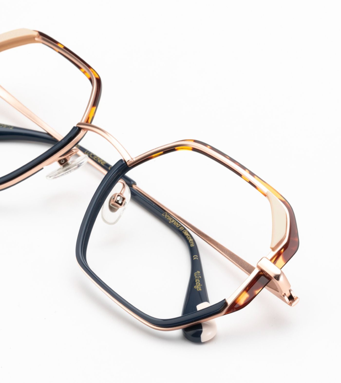 Lucienne C02 Havana/Blue/White