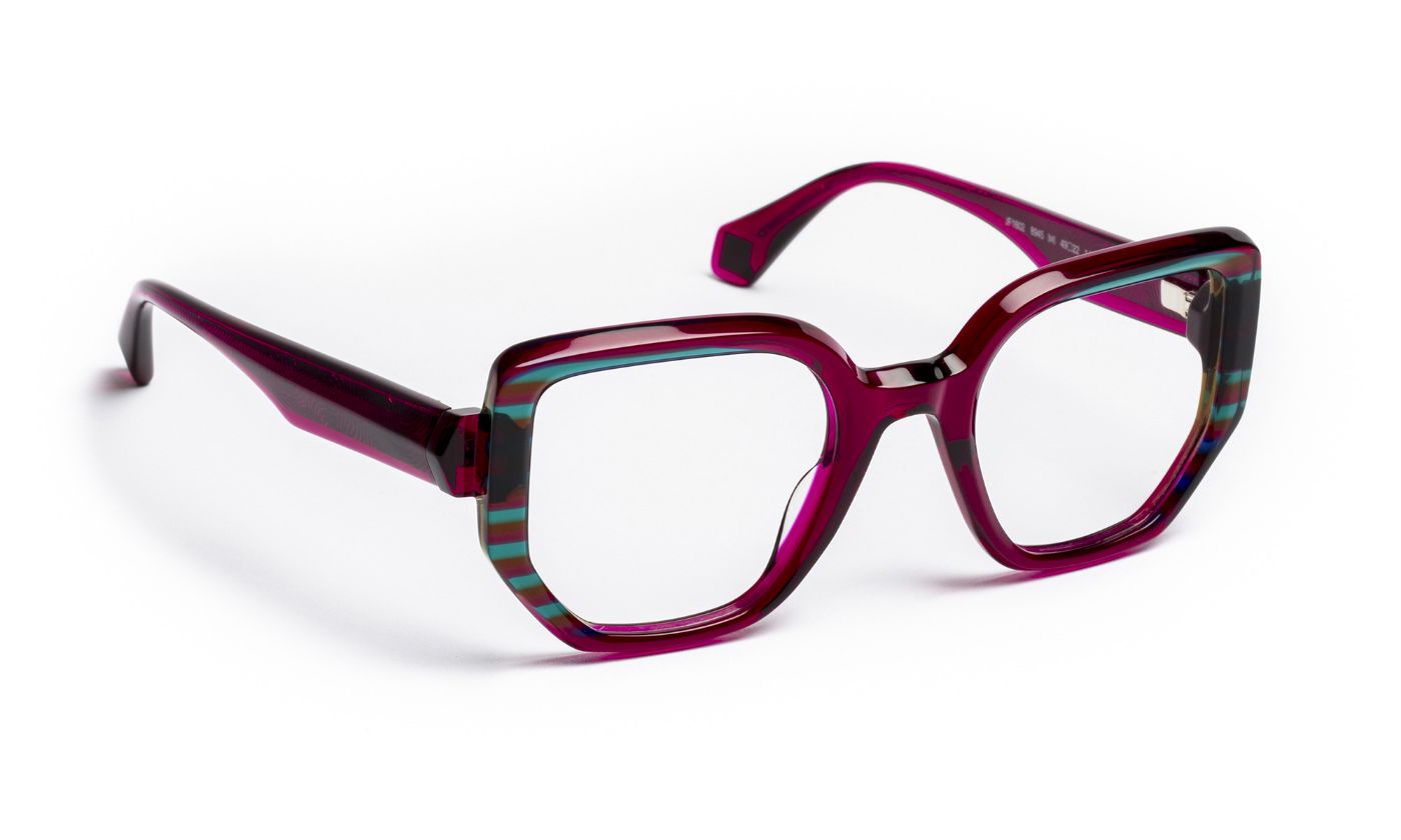 JF1602 C8945 Plum/Green and Striped Peach