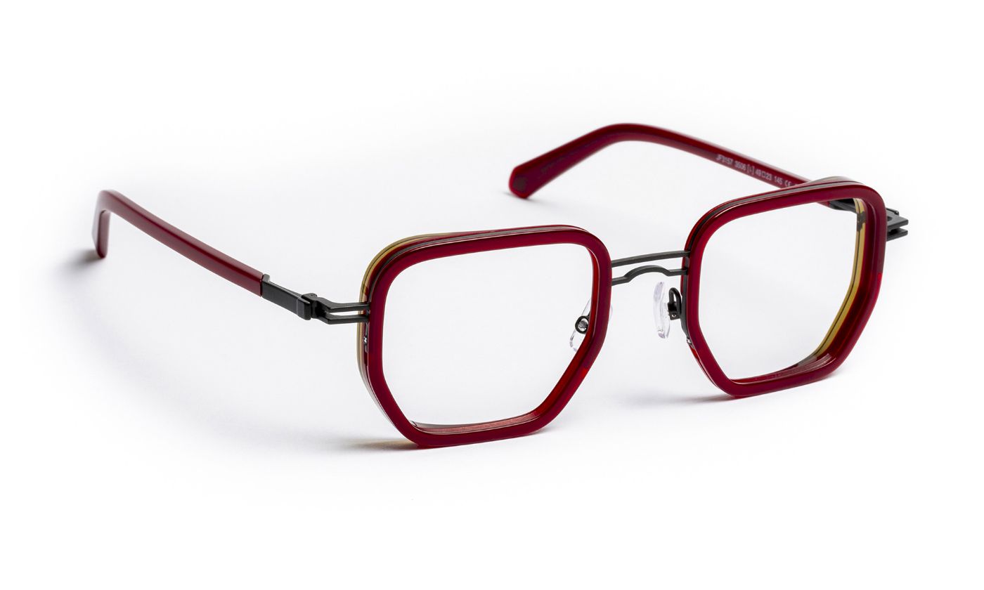 JF3157 C3506 Burgundy/Anthracite Gray