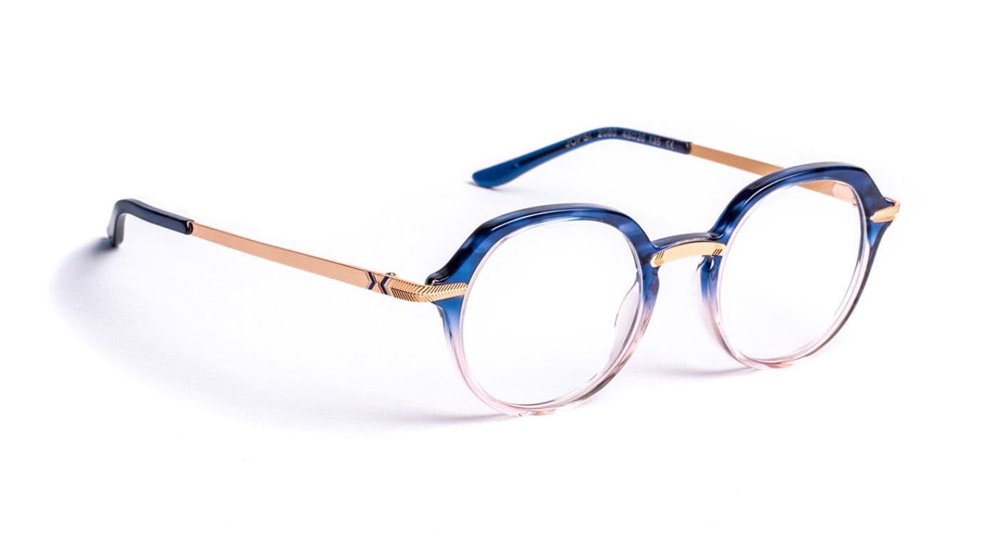 Jopsi C2080 Blue Gradient Pink/Rose Gold Shiny