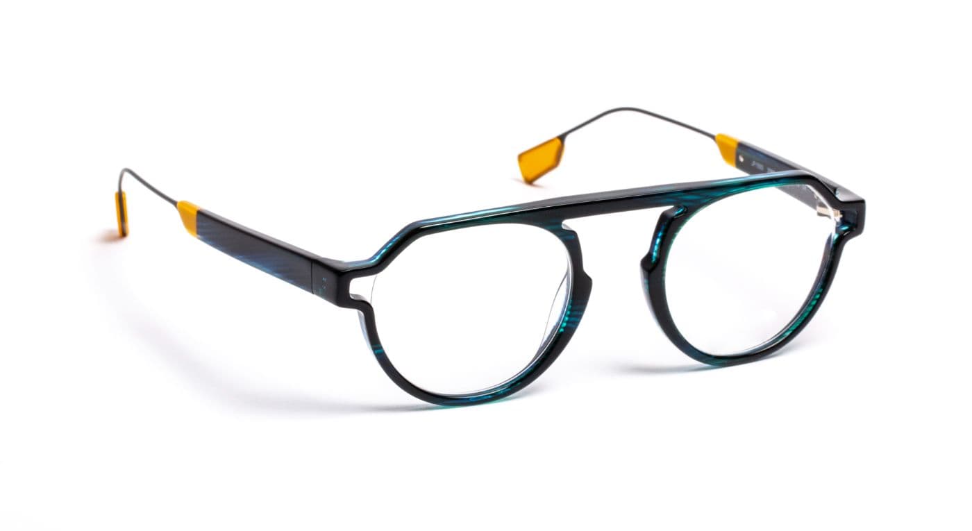 JF1503 C2960 Striped Blue/Black/Orange
