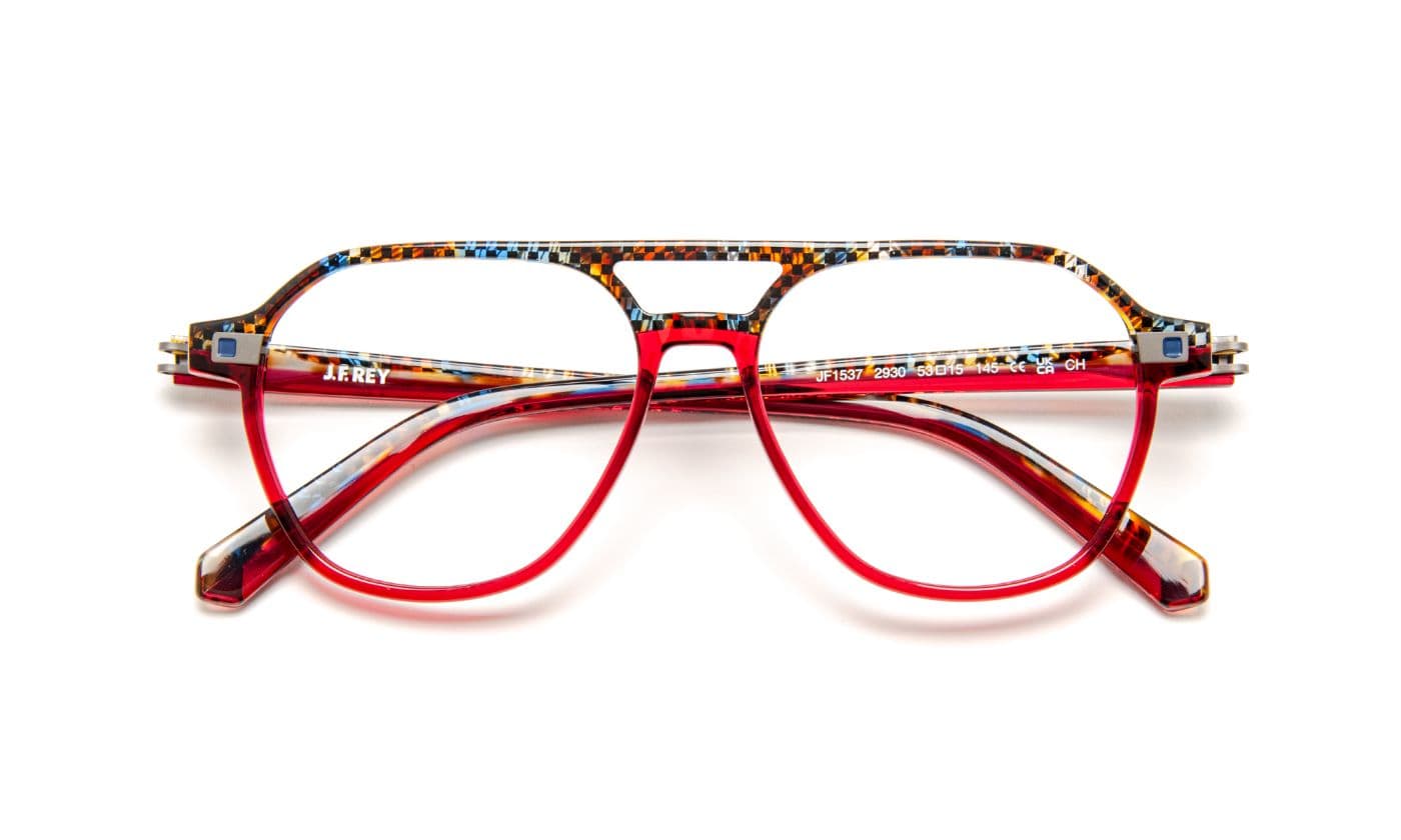 JF1537 C2930 Blue Tortoiseshell/Red