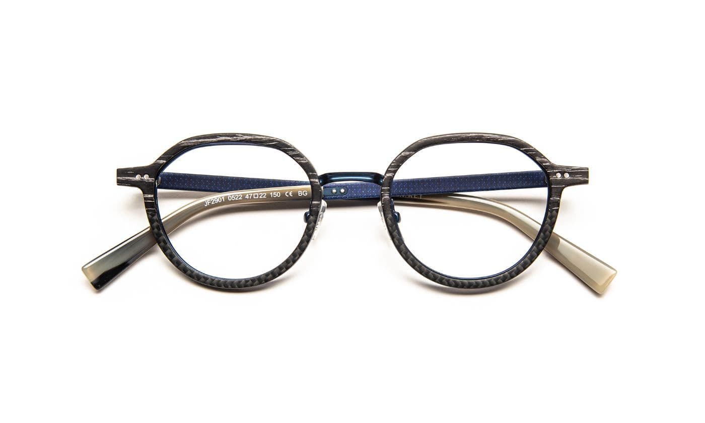 JF2901 C0522 Wood/Carbon/Blue/Navy