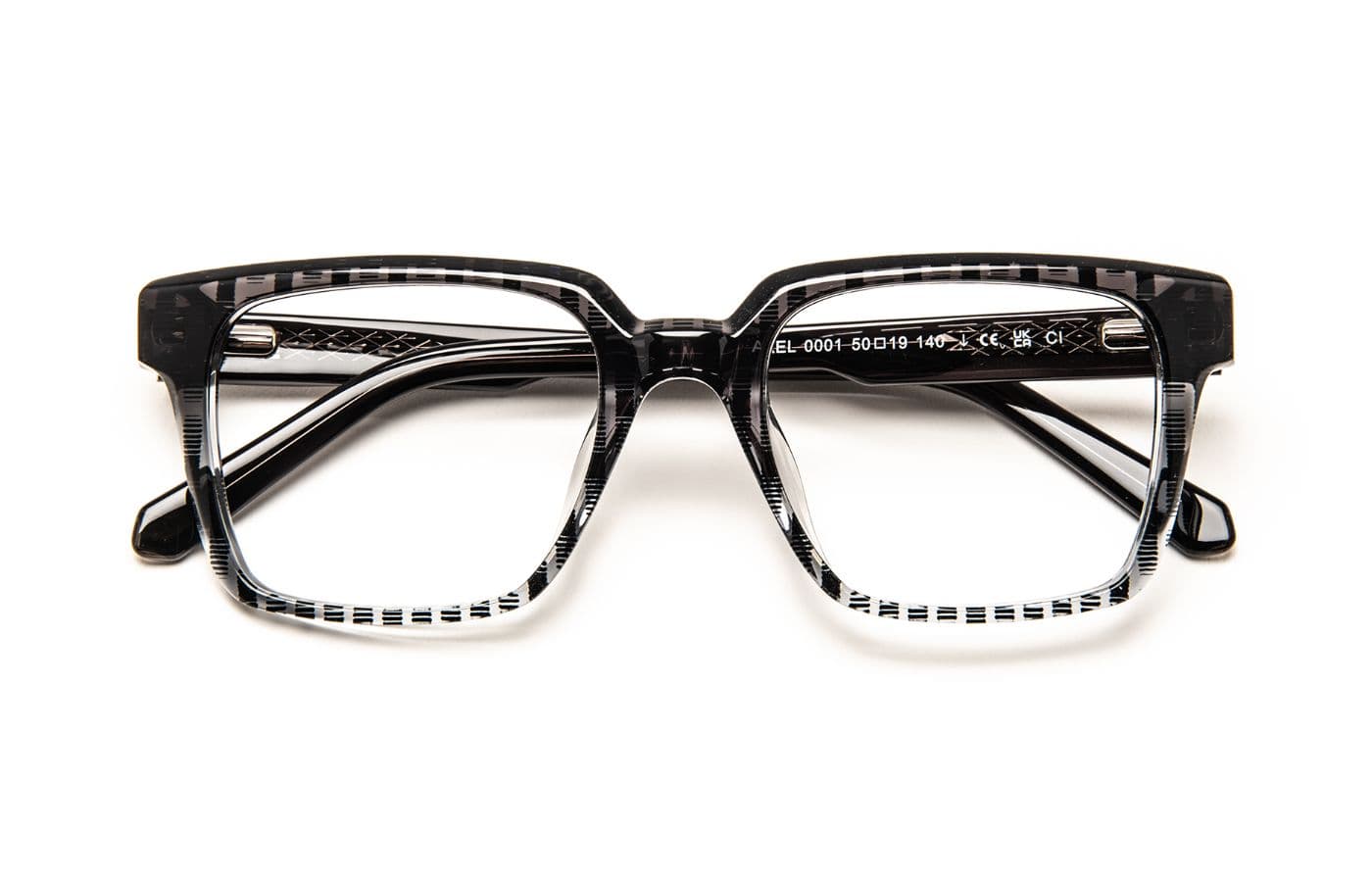 Axel C0001 Black Gradient Tartan