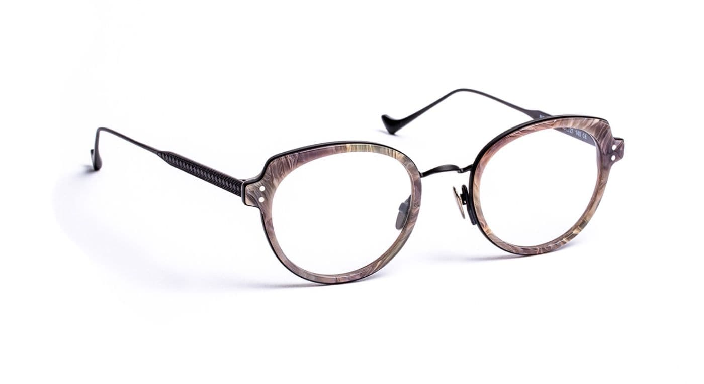 Nawel C1500 Beige Gray Marble/Matte Black