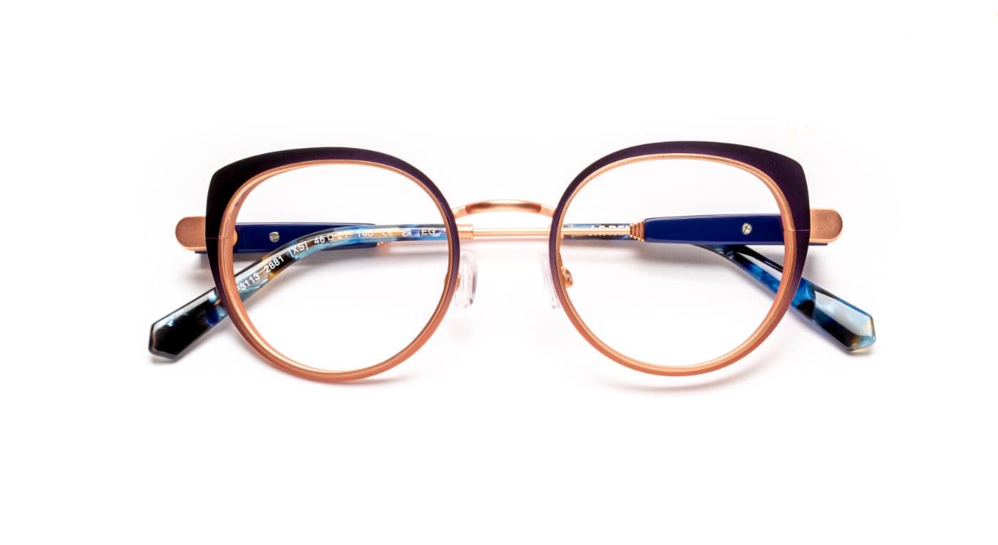 JF3113 C2881 Gradient Blue/Rose Gold