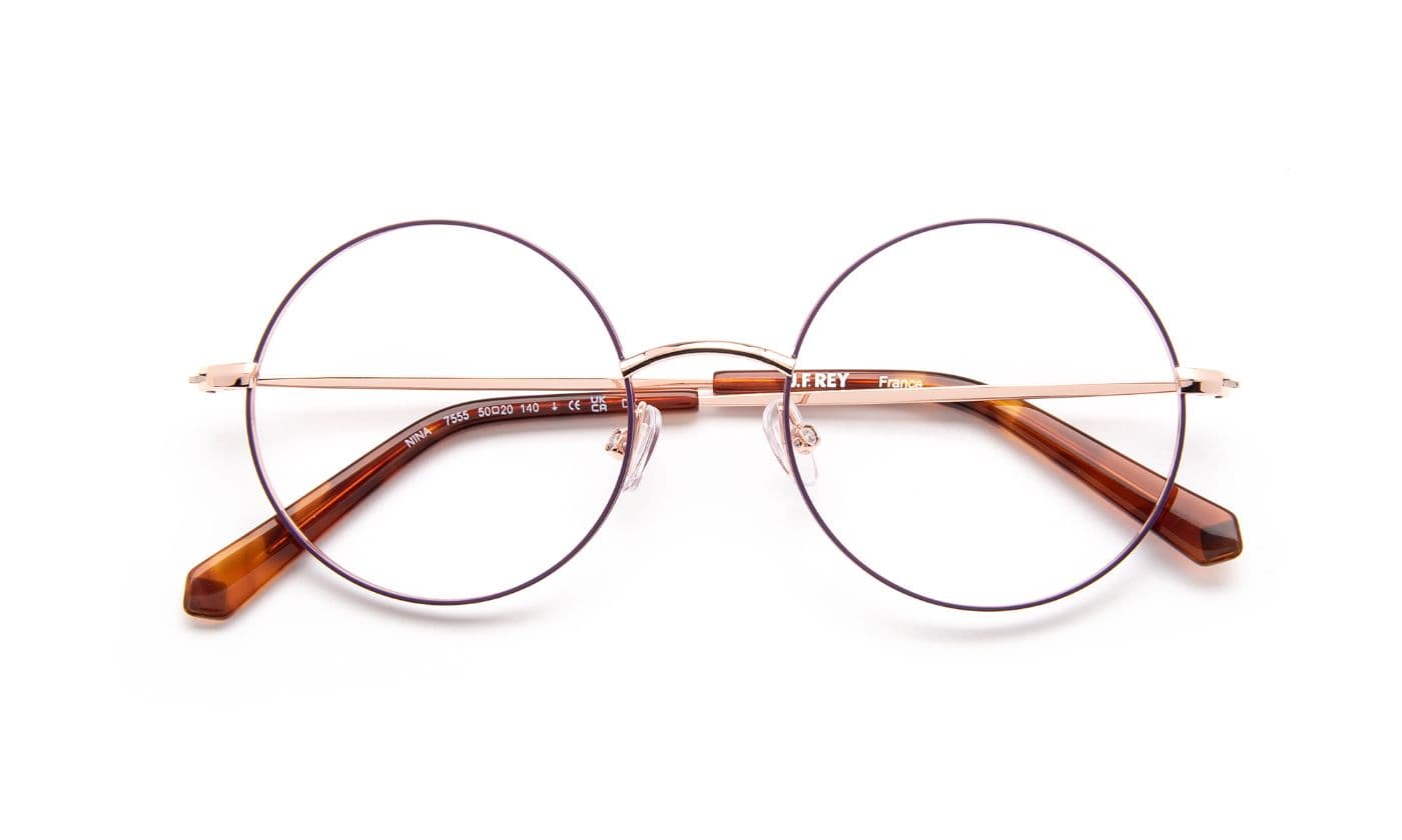 Nina C7555 Plum/Rose Gold Shiny