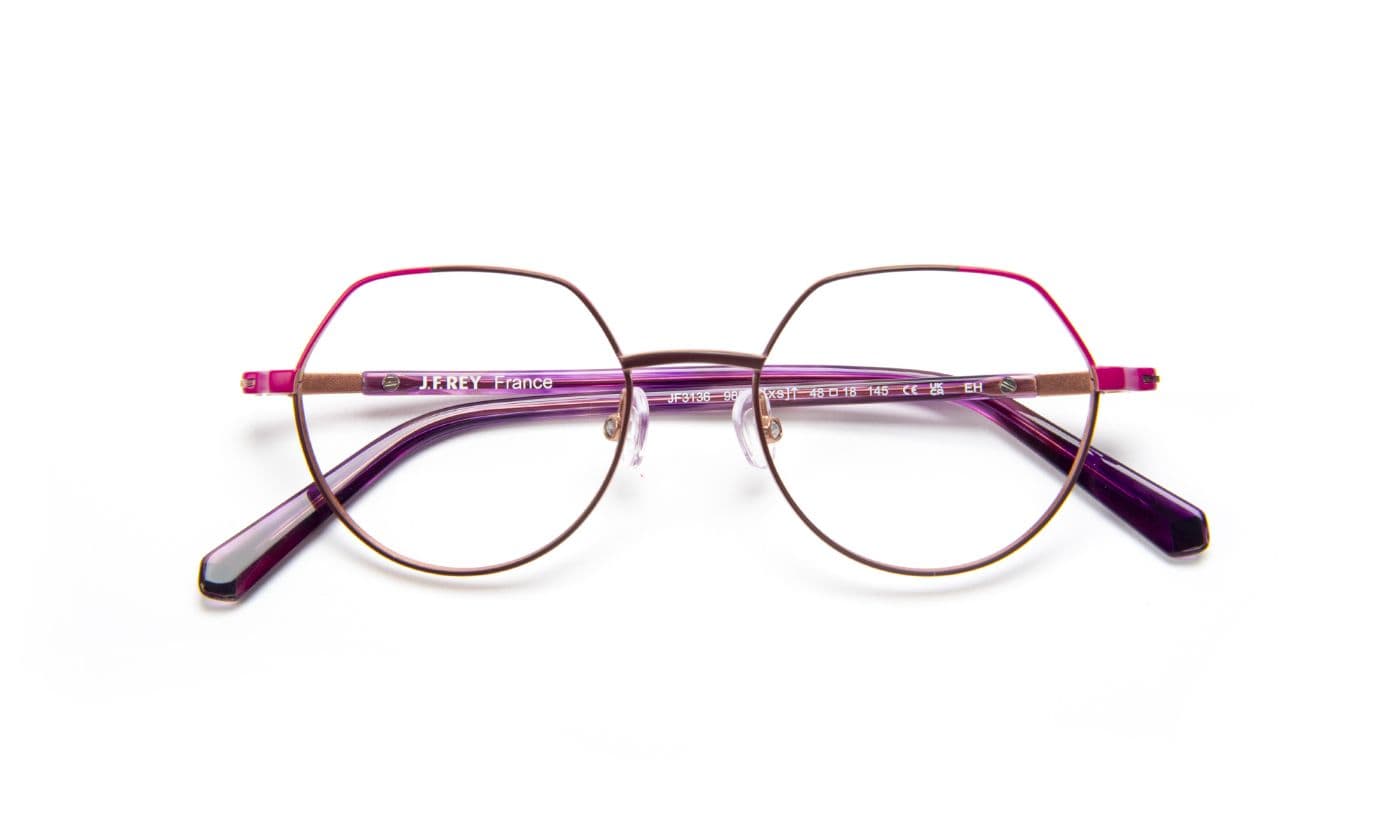 JF3136 C9882 Brown/Purple/Rose Gold