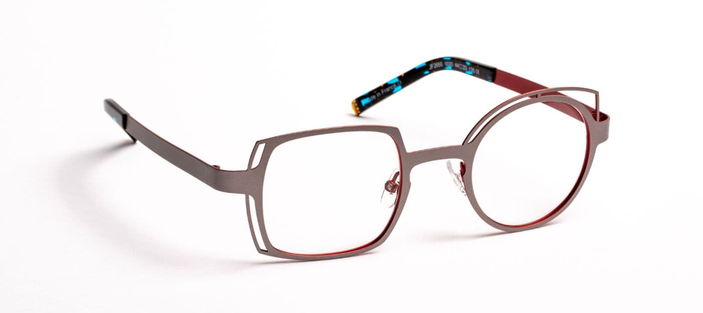JF2650 C1030 Satin Silver/Red
