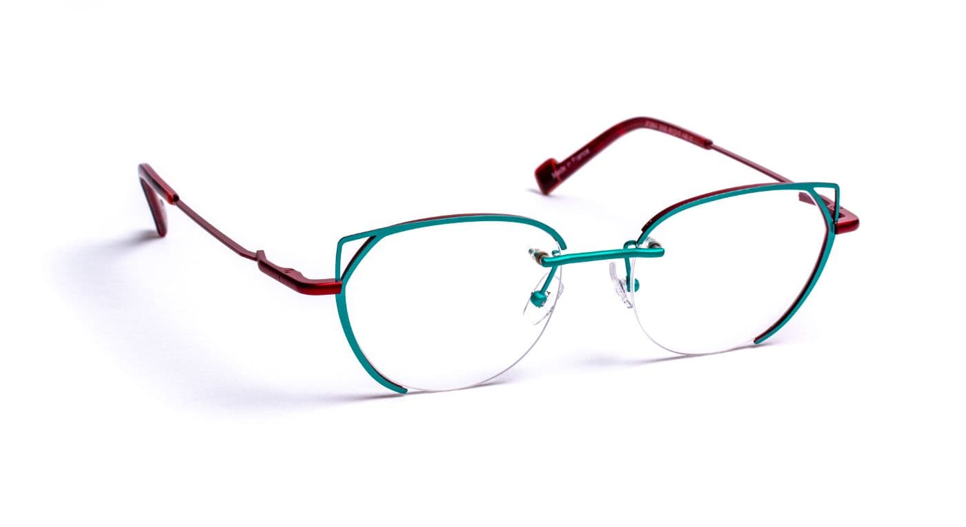 JF2864 C2530 Turquoise/Red