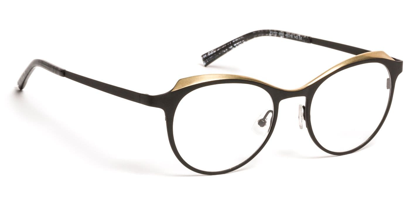 JF2757 C0050 Black Satin/Satin Gold