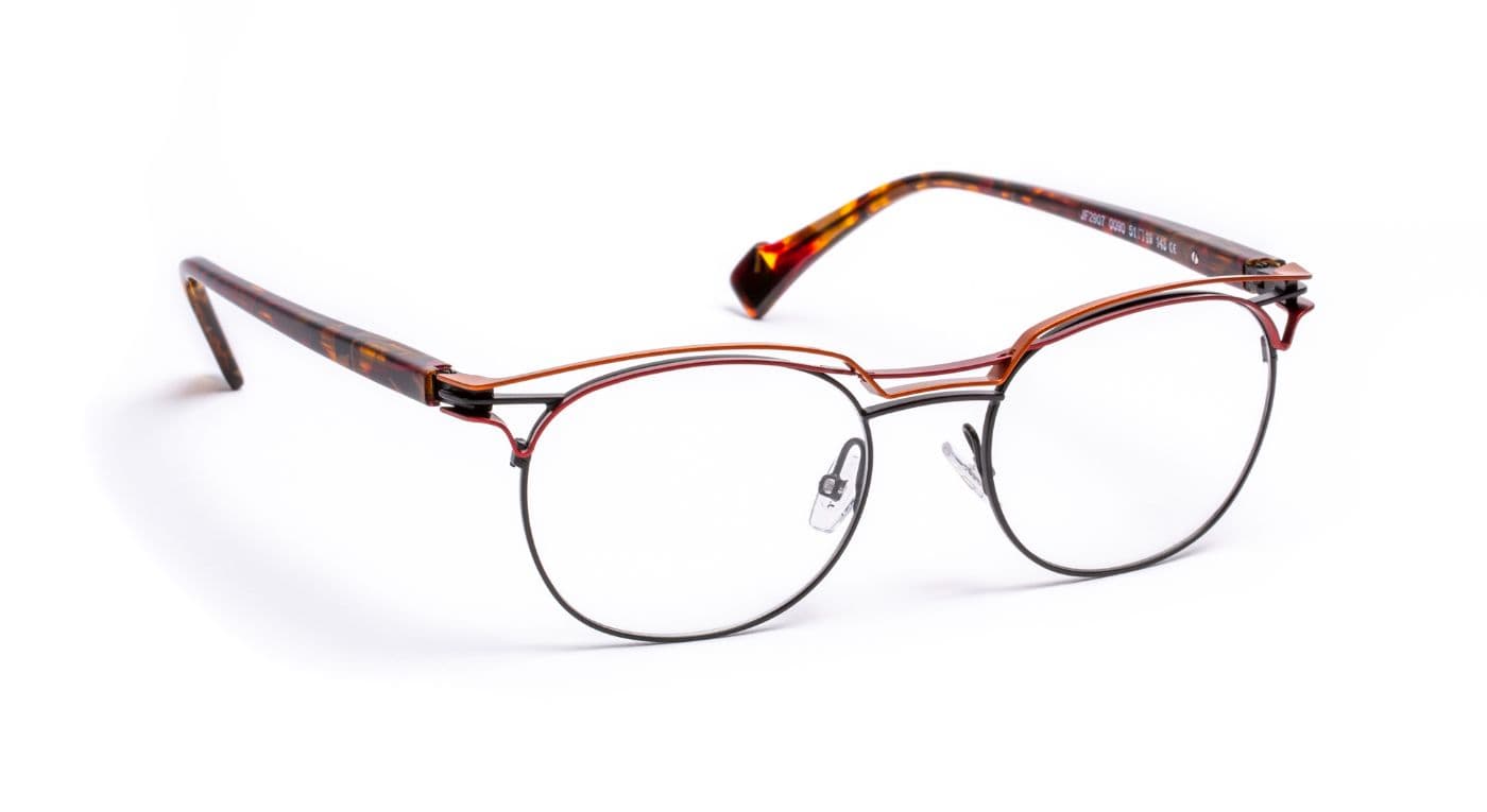 JF2907 C0090 Black/Leather/Plum Light