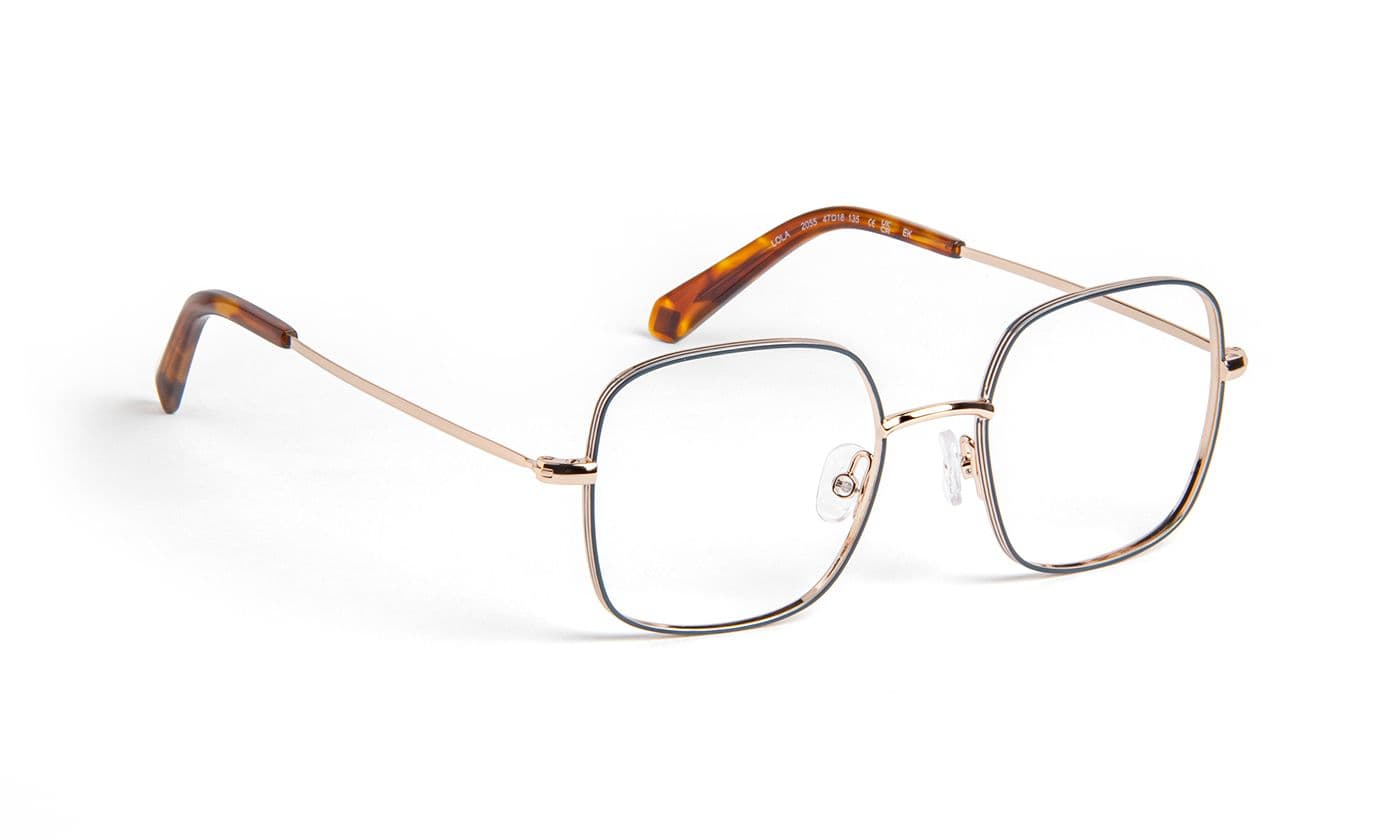 Lola C2055 Blue/Shiny Rose Gold