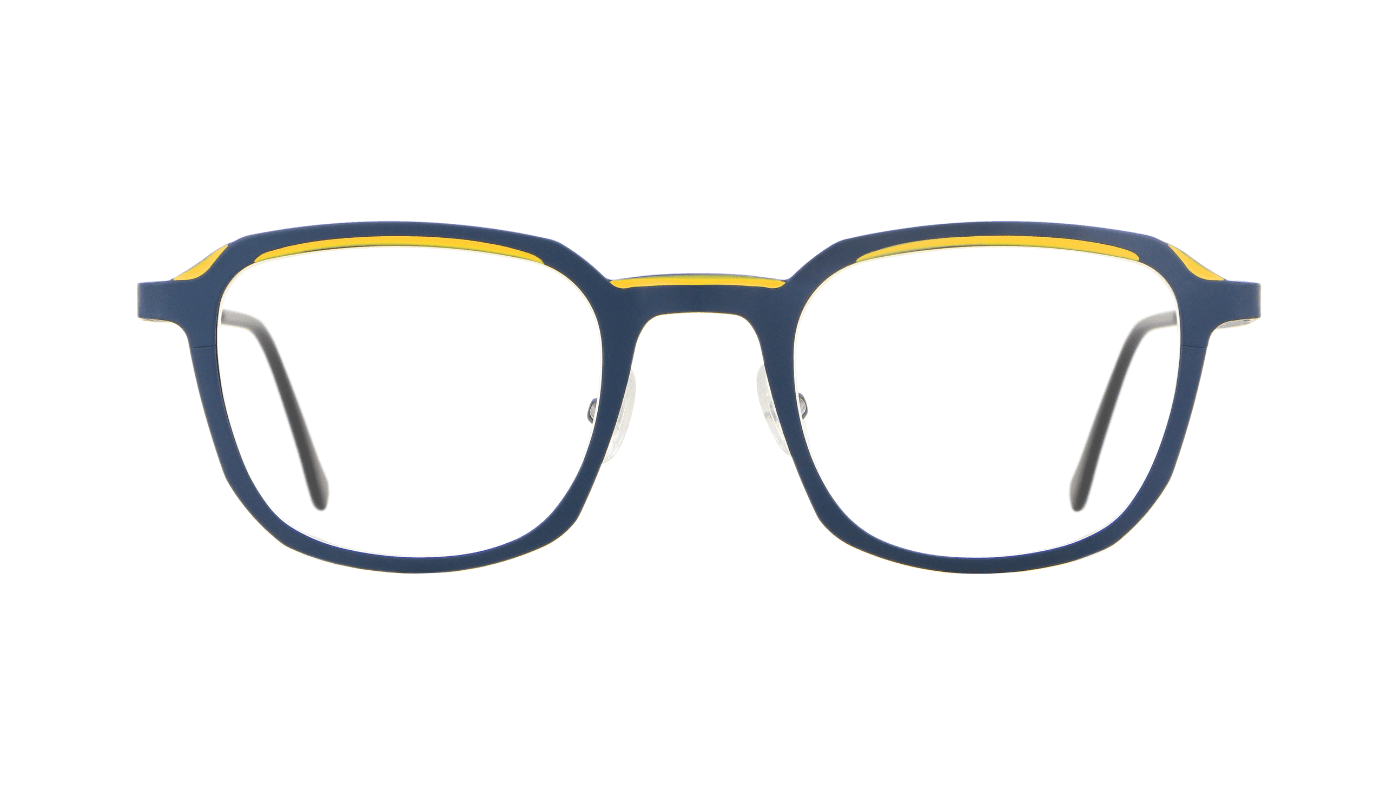 V4256 C34 Matt Navy Blue/Yellow