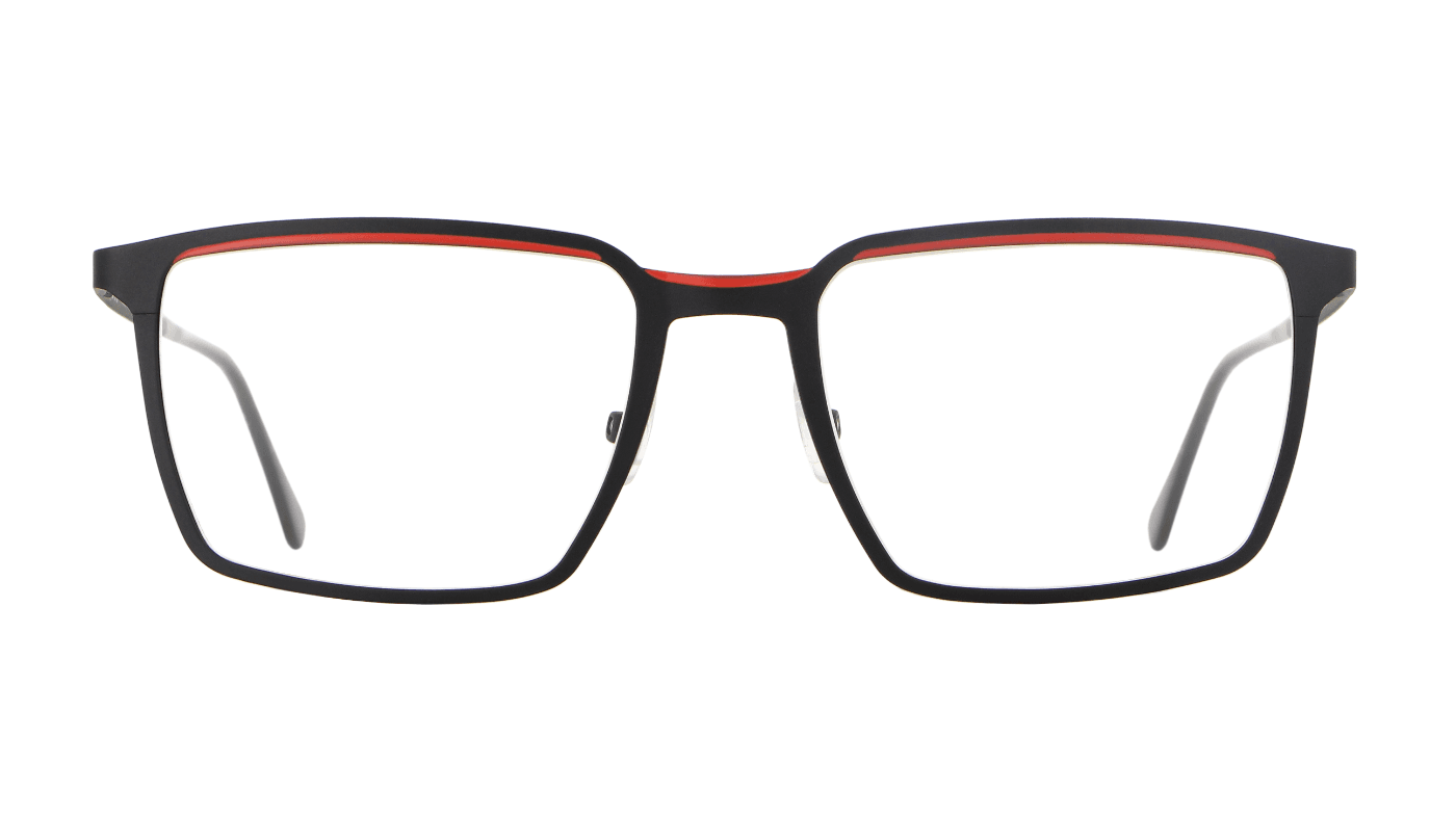 V4257 C12 Matt Black/Red Line