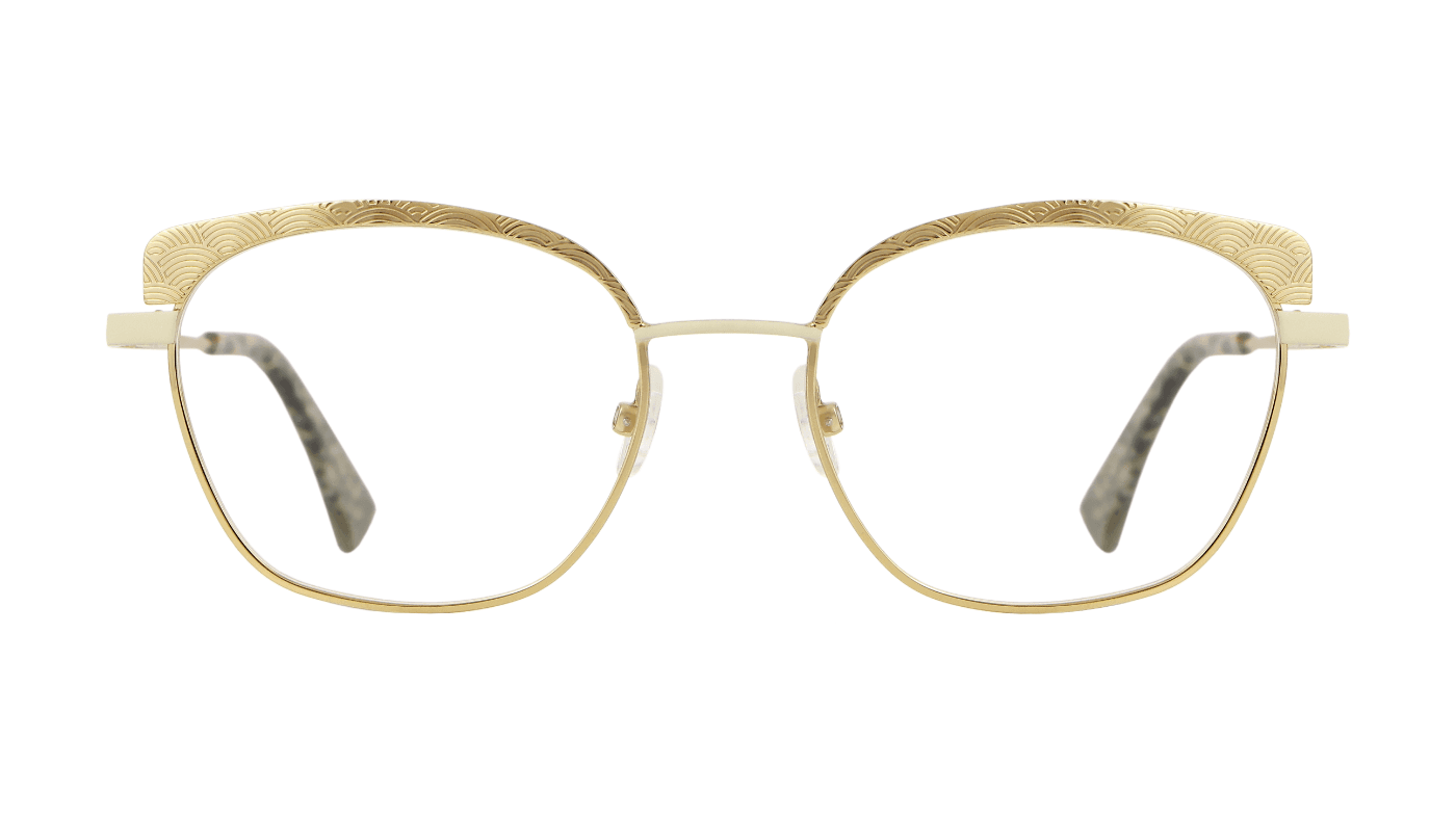 V4410 C703 Shiny Light Gold/Matt Cream