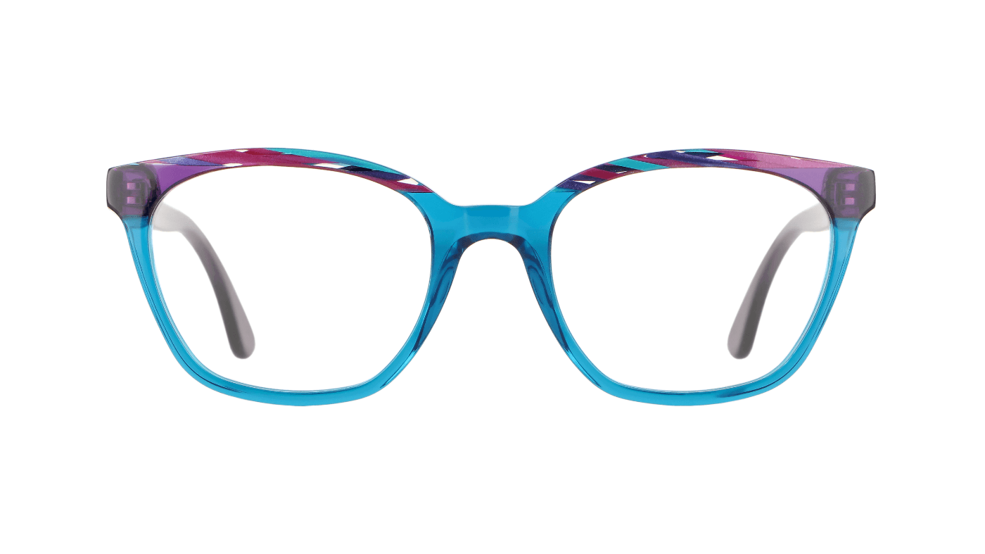 V1542 A559 Mixed Pattern Turquoise And Purple