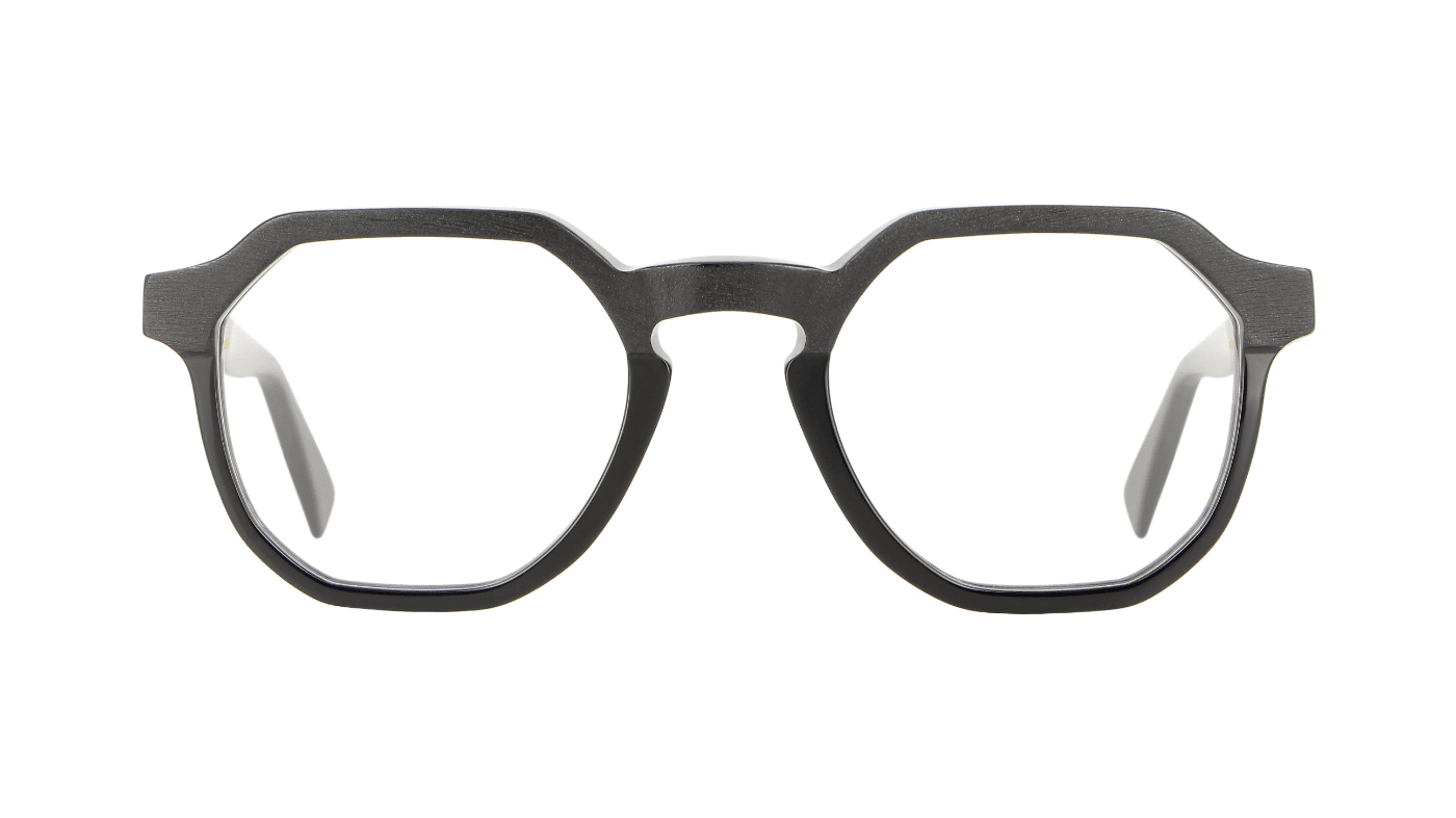 V2176 A201 Scratched Solid Black