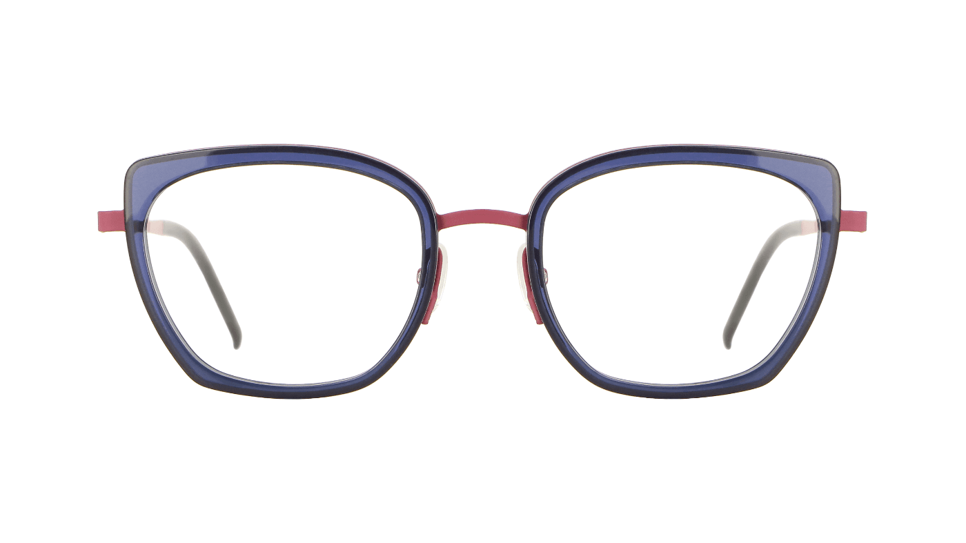 V4140 C654 Transparent Blue/Matt Fuchsia