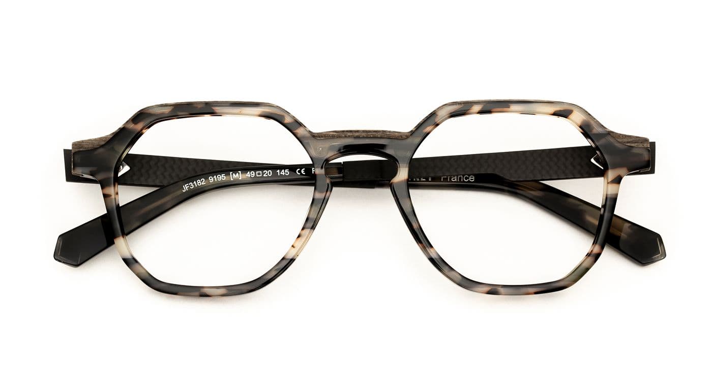 JF3182 C9195 Tortoiseshell/Brown Wood/Carbon