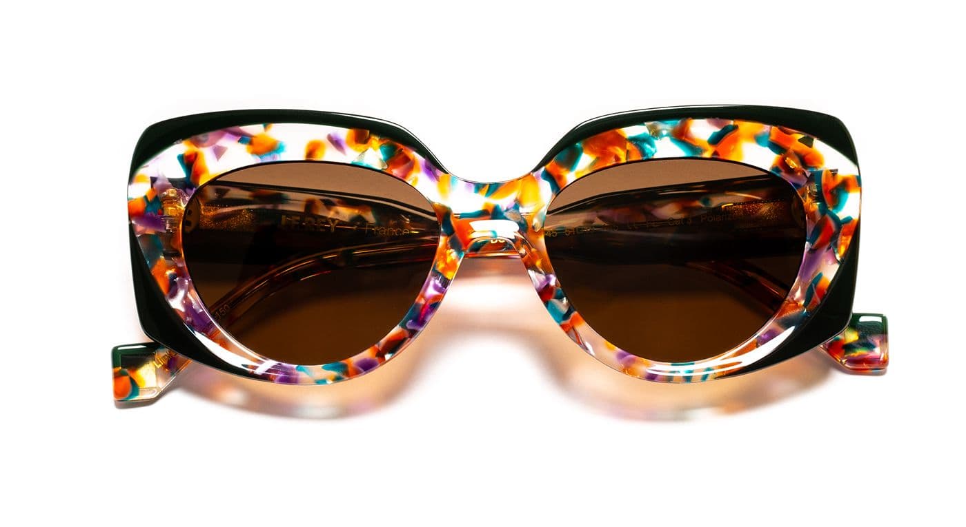 Donna C9945 Tortoiseshell/Emerald Green (Brown)