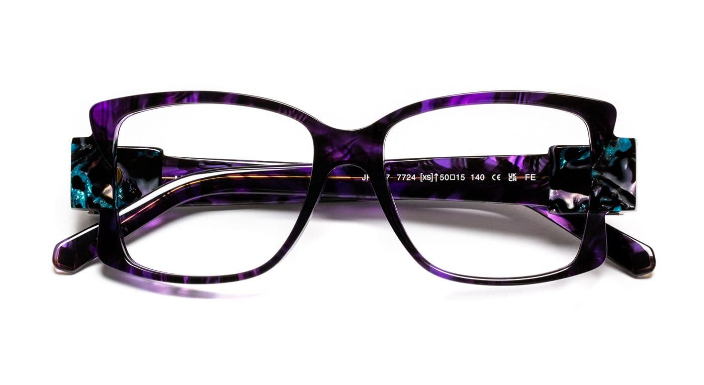 JF1607 C7724 Purple Tortoiseshell/Blue Tortoiseshell