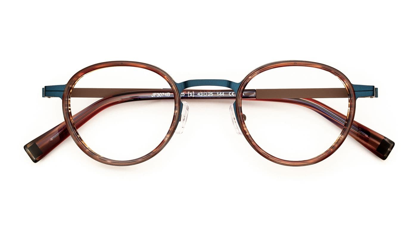 JF3074B C9825 Striped Brown/Blue/Brown