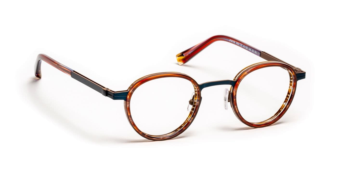 JF3074B C9825 Striped Brown/Blue/Brown