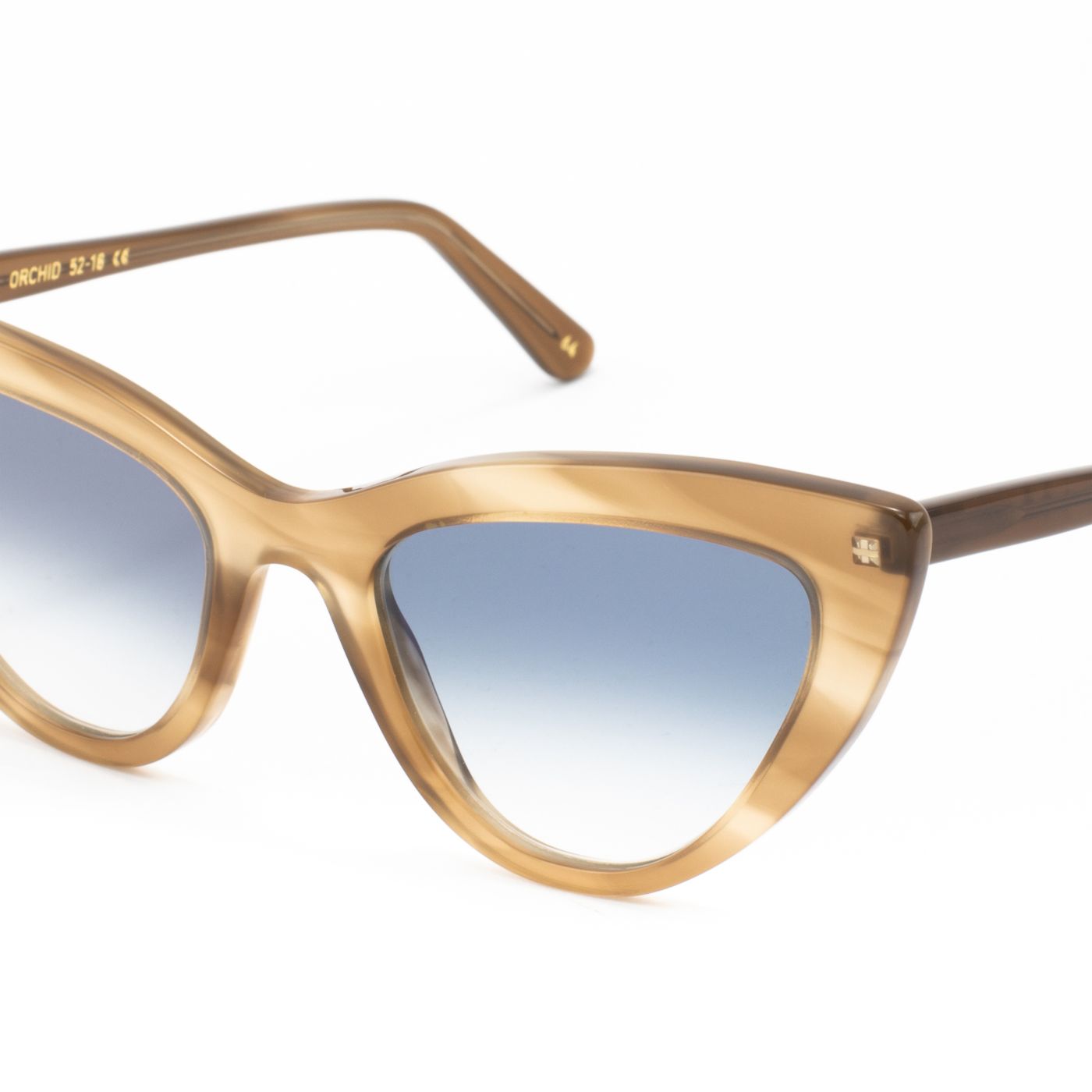 Orchid Sun C64 Havana Camel (Blue Gradient Photochromic) (3142)