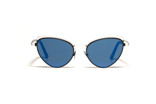Monarch C24 White Pearl (Flat Blue Mirror) (2721)