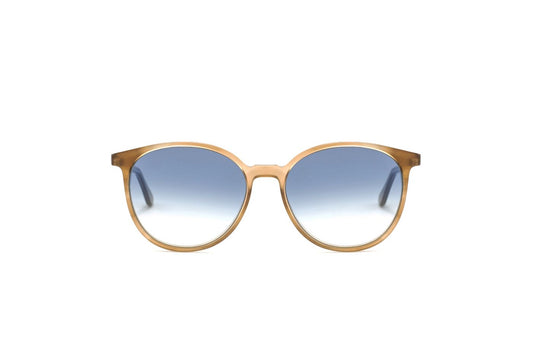 Keren Sun S54 C64 Havana Camel (Blue Gradient Photochromic) (3155)