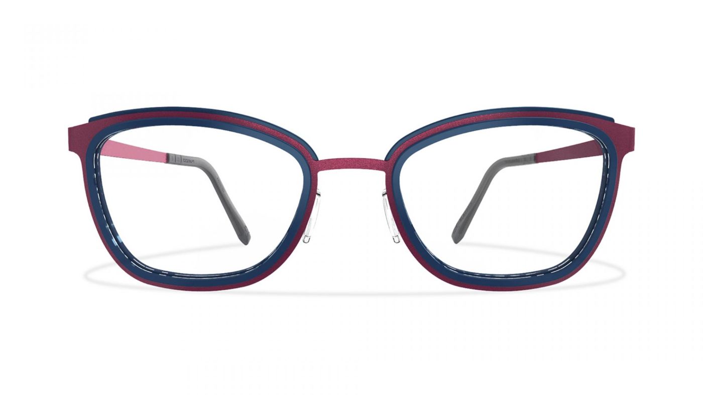 Glace Bay C1089 BF885 Red/Navy Blue Acetate