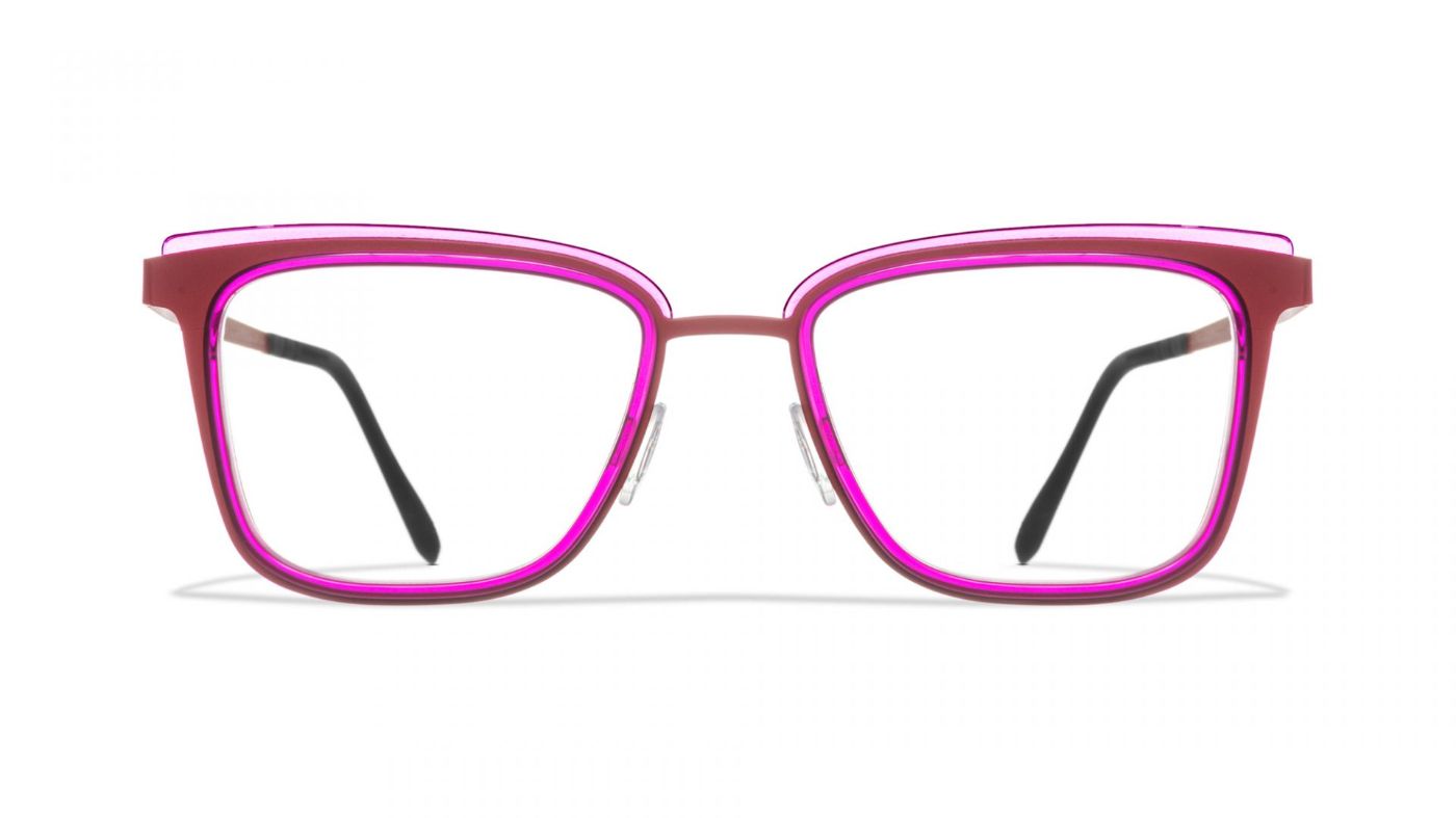 Flower Cave C1146 BF893 Red/Transparent Purple Acetat