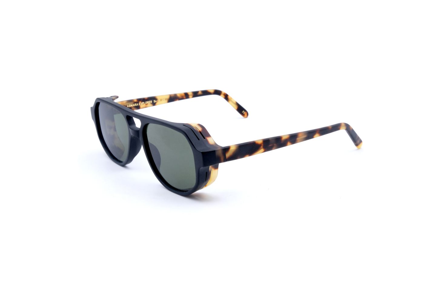 Asmara Explorer C23 Black Matt/Havana Tartarugato Matt (Green G15 (Base 2)) (4003)